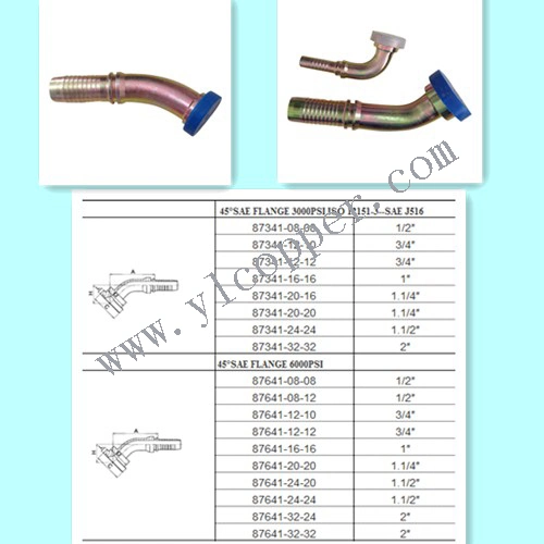 Best Selling 3000psi 6000psi 45 Degree Hydraulic Flange