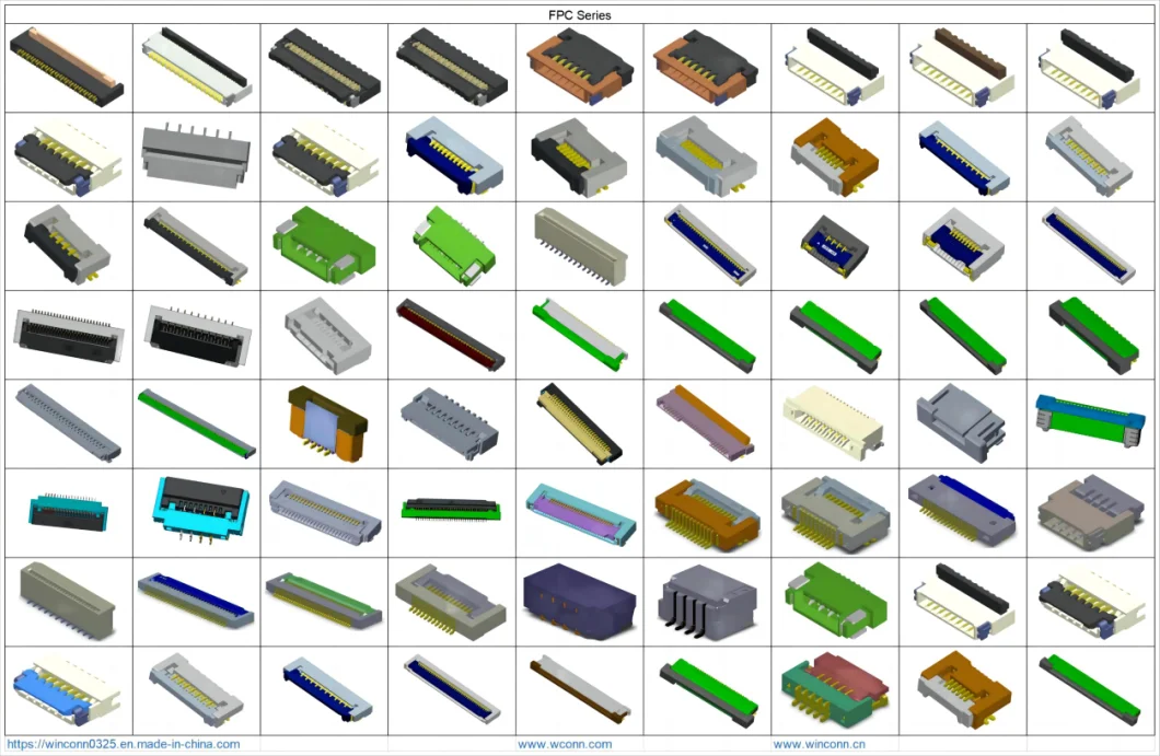 Hot Products 2.0mm Machined Pin Header Right Angle in Pitch Double Row PCB Connector Header