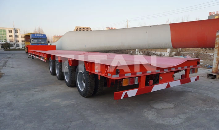 Titan 56m 40t Windmill Blade Transport Trailer for Sale