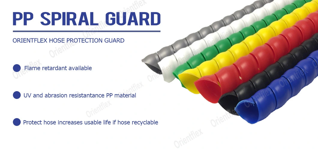 Hydraulic Hose Spiral/Spring Guard Plastic Protective